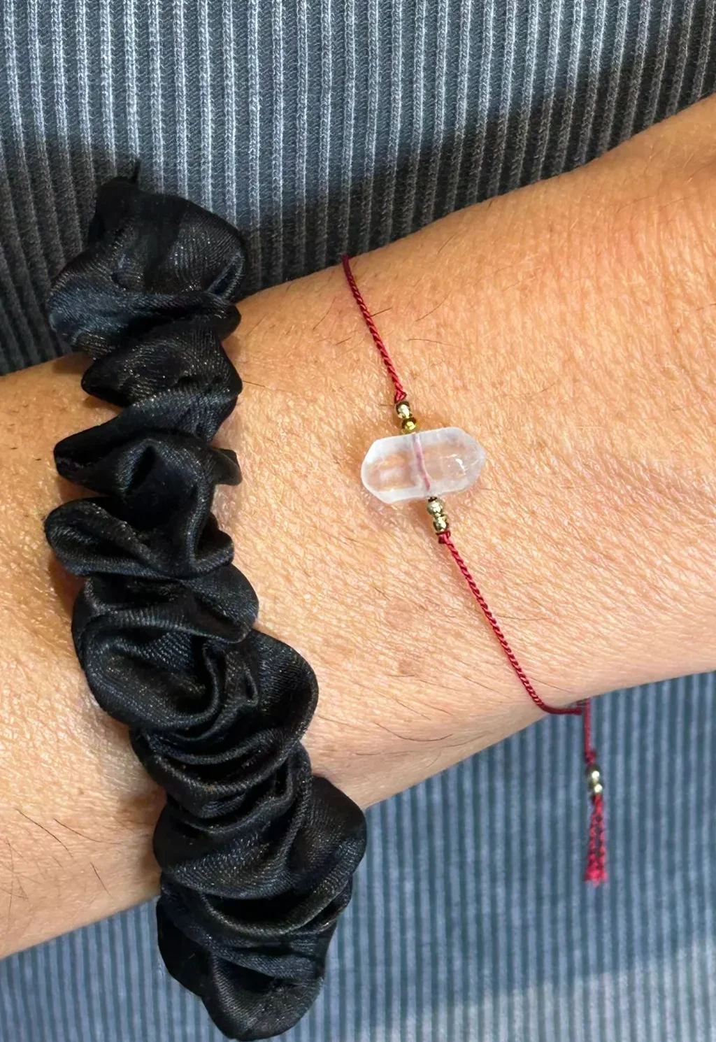 Bransoletka Szczęścia - czerwony sznurek