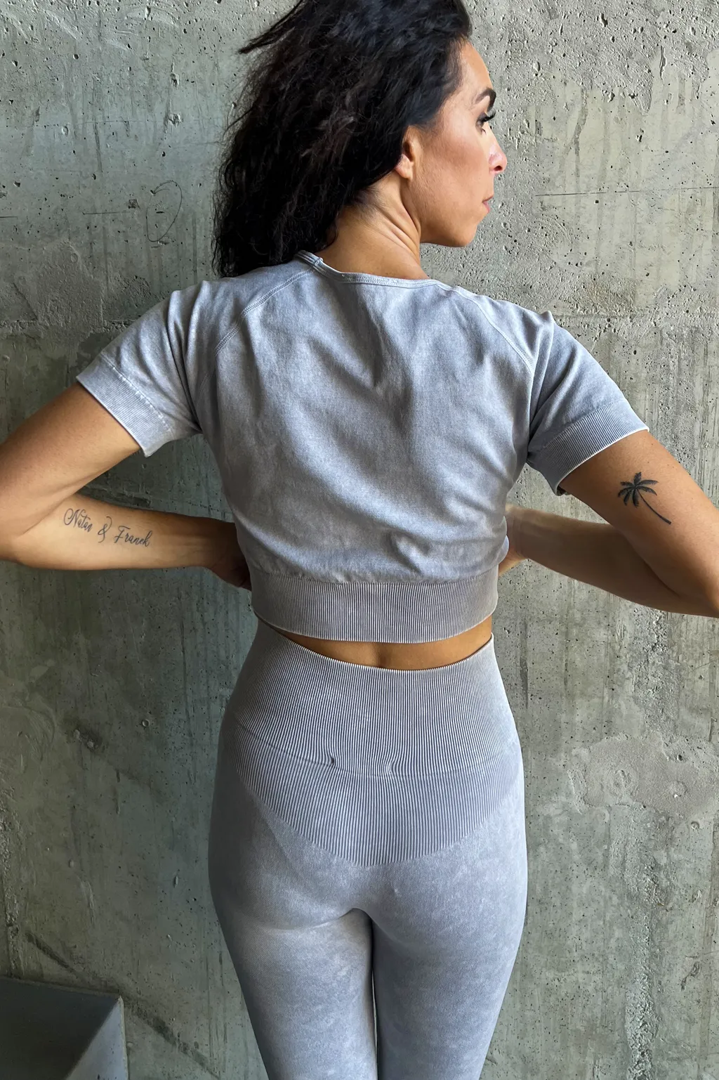 Set Legginsy długie